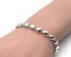 Polished Pebble Hearts Bracelet