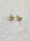 Gold Pebble Studs Medium