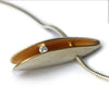 Front Shell Diamond Pendant