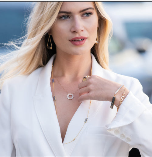 Madison Avenue Labradorite Necklace