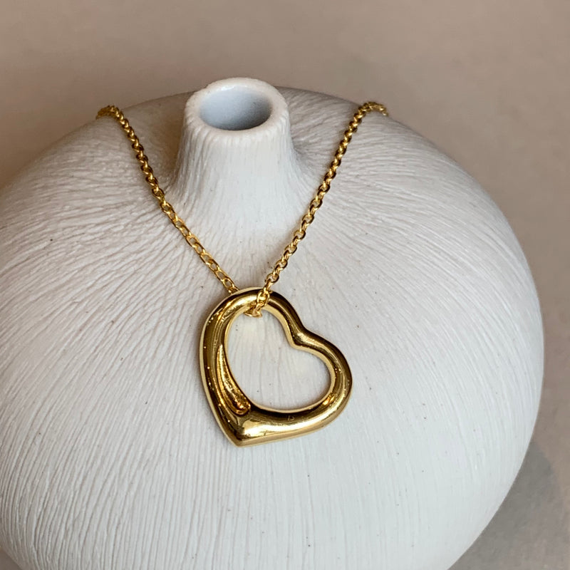 Gold Heart Pendant
