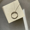 Large Organic Circle Pendant