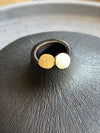 Gold Pebble Studs Medium
