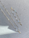 Chunky Paperchain Necklace With S Letter