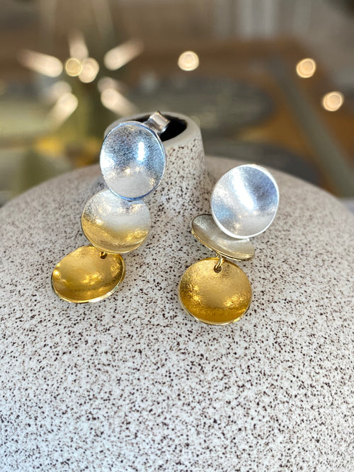 Electra Triple Drop Earrings
