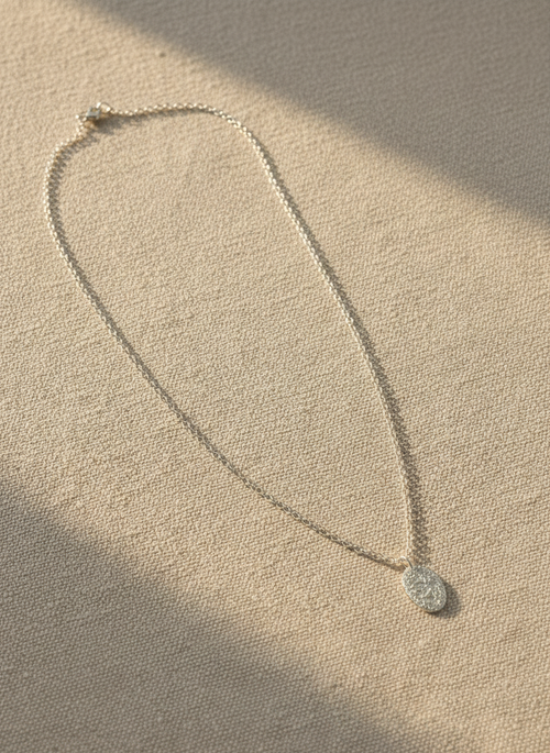 Lunar Single Necklace silver