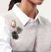 Moth Brooch Tahiton Pearl