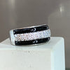 SALE Diamond and Black Onyx Dress Ring Was £1450