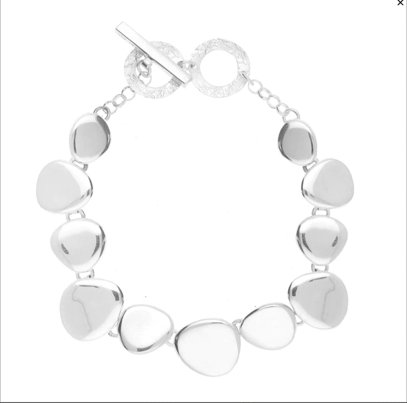 Artic Silver Stone Bracelet