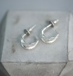 Small Entwined  Hoops