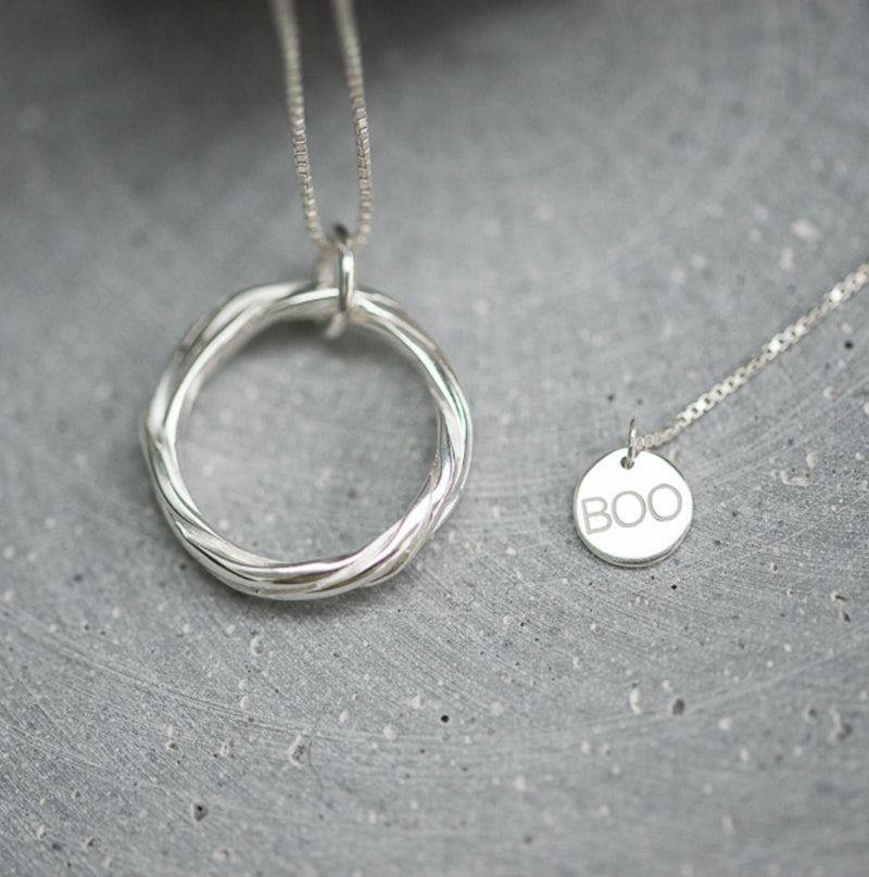 Entwined small round Pendant