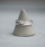 Entwined Small Adjustable Ring