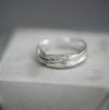Entwined Small Adjustable Ring