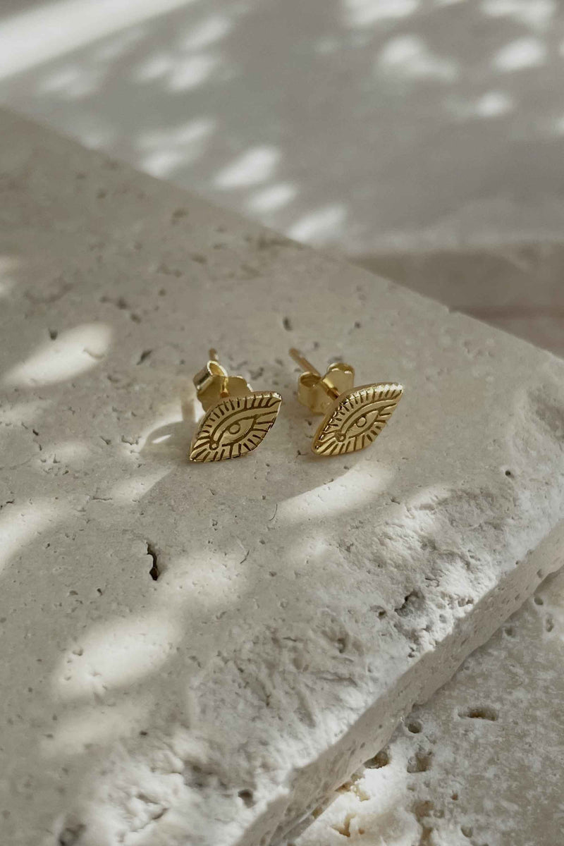 LUMEN 'EVIL EYE' STUDS