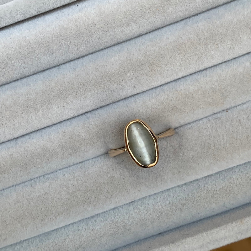 SALE 18carat Gold Cats Eye Ring Was £800