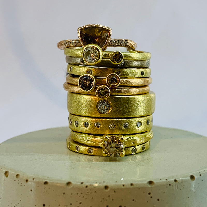 Gold Diamond Ring