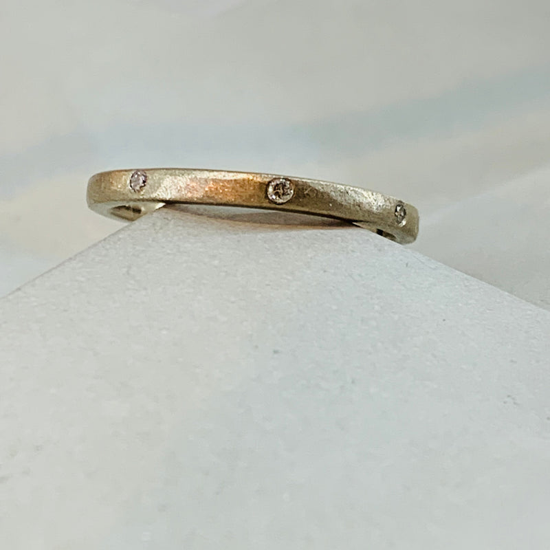 White Gold Eternity Style Diamond Ring