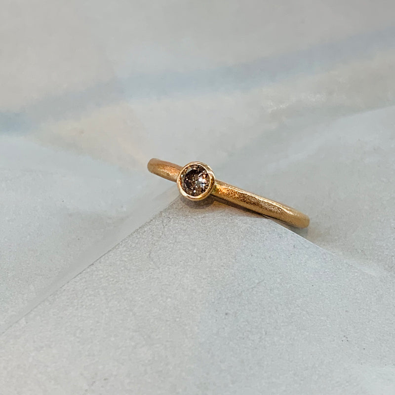 Rose Gold Diamond Ring