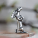 ‘I Love You To The Moon And Back’  Pewter Mini Character Hare Sculpture - Guess How Much I Love You Collection