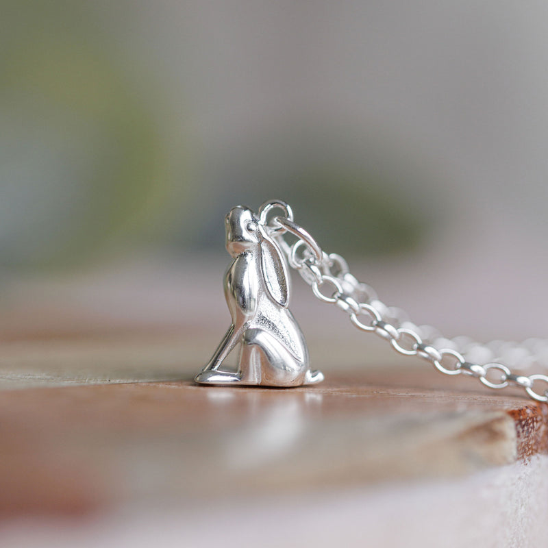 Moongazing Hare Silver Chain Bracelet - Guess How Much I Love You Collection