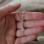 Moongazing Hare Silver Chain Bracelet - Guess How Much I Love You Collection