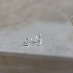 Little Nutbrown Hare and Big Nutbrown Hare Silver Stud Earrings -  Guess How Much I Love You Collection