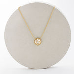 Dotty Solid Gold Diamond Pendant, Something Special