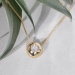 Dotty Solid Gold Diamond Pendant, Something Special