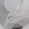 Dotty Silver Grey Diamond Pendant