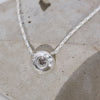 Dotty Silver Grey Diamond Pendant