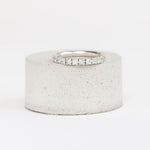A Vintage Style Scalloped Eternity Band