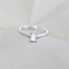 Emerald Cut Diamond Ring