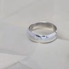 Men's D Shape Wedding Ring