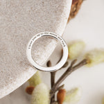 My Heart Belongs To You ‘I Love You Up To The Moon And Back’ Engraved Ring -  Guess How Much I Love You Collection