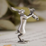 ‘I Love You Up To Your Toes’ Pewter Mini Character Hare Sculpture - Guess How Much I Love You Collection