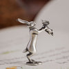 ‘I Love You Up To Your Toes’ Pewter Mini Character Hare Sculpture - Guess How Much I Love You Collection