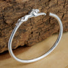 Classic Leaping Hare Silver Cuff - Guess How Much I Love You Collection