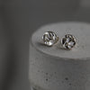 Softy Textured Sterling Silver Stud Earrings