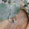 “I Love You Up To The Moon” Moongazing Hare Pendant Necklace - Guess How Much I Love You Collection