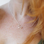 'I Love You All The Way Up To Your Toes' Silver Heart Pendant Necklace - Guess How Much I Love You Collection