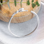 Classic Leaping Hare Silver Cuff - Guess How Much I Love You Collection