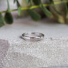 ‘I Love You Up To the Moon’ Plain Gold Engraved Ring - Guess How Much I Love You Collection