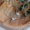 Leaping Hare Silver Pendant Necklace - Guess How Much I Love You Collection